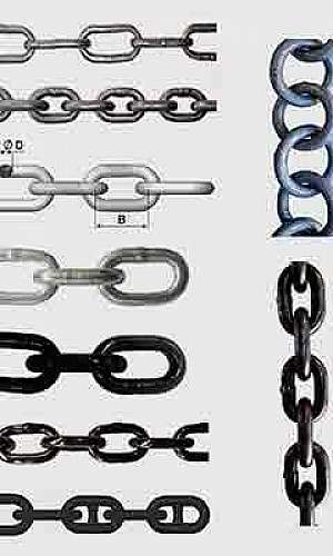 Correntes em aço inox Correntes em aço inox