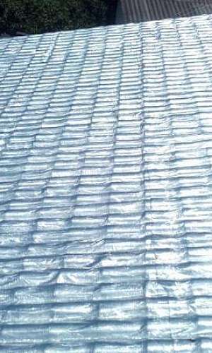 Manta para telhado externo Manta para telhado externo