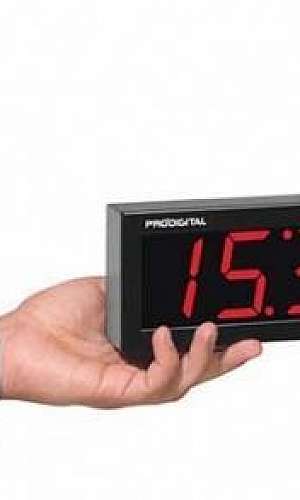 Relógio digital de parede Relógio digital de parede